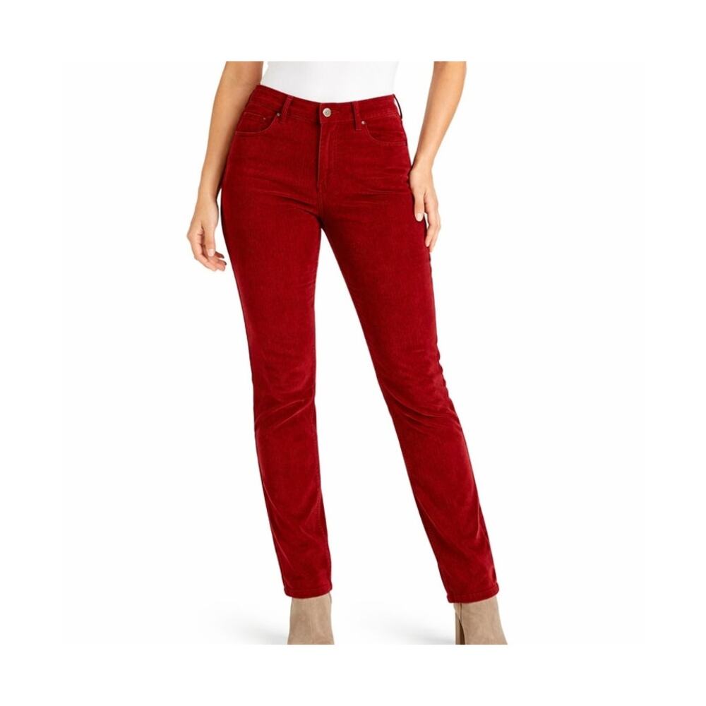 Liz Claiborne Straight Leg Corduroys Rose Size 8 Petite